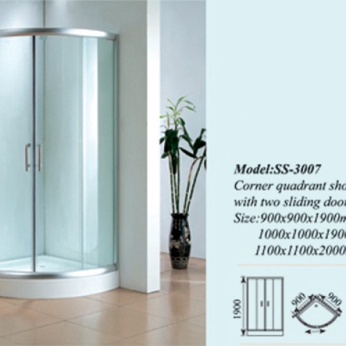 Shower enclosure ss-3007)